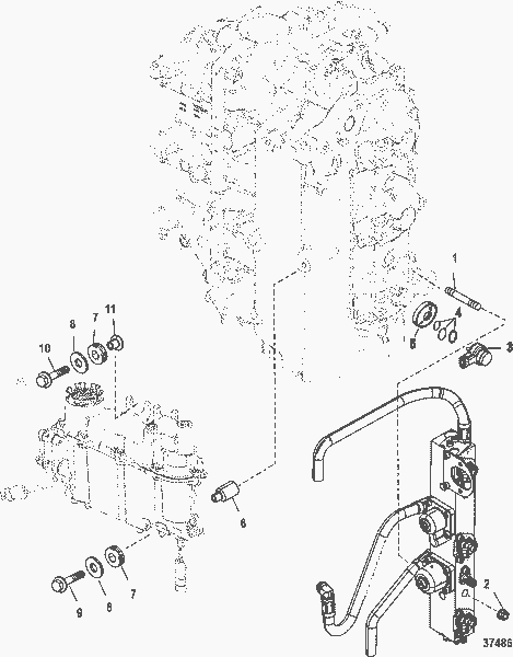 Order MERCURY 8M6001744 Injector Assembly, Air