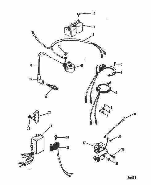 Order MERCURY 997621 Cover, Ignition Coil