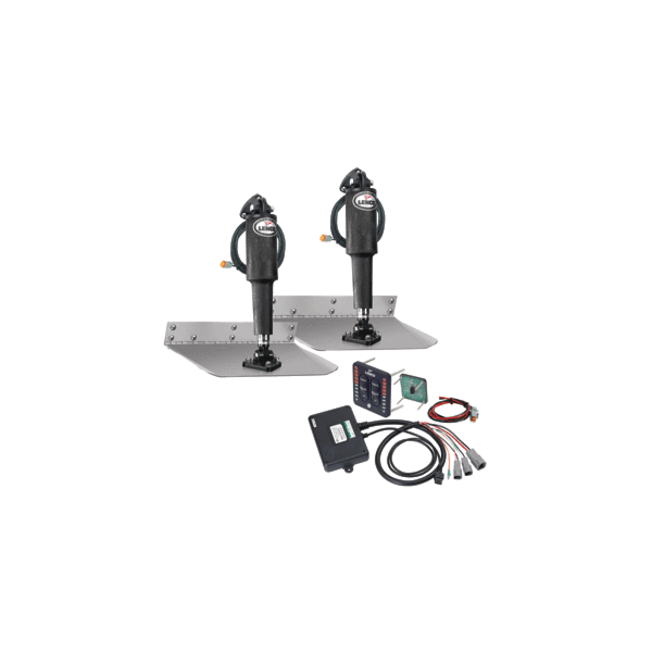 Order LENCO 15108-103  9" x 12" Standard Trim Tab Kit w/LED Integrated Switch Kit 12V