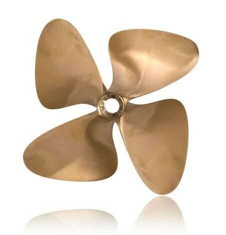 OJ PROPS 1252B - Force 13" x 16" 4-Blade Propeller