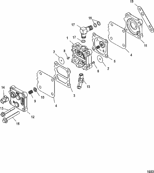 Order MERCURY 14360T74 Pump Assembly, Fuel