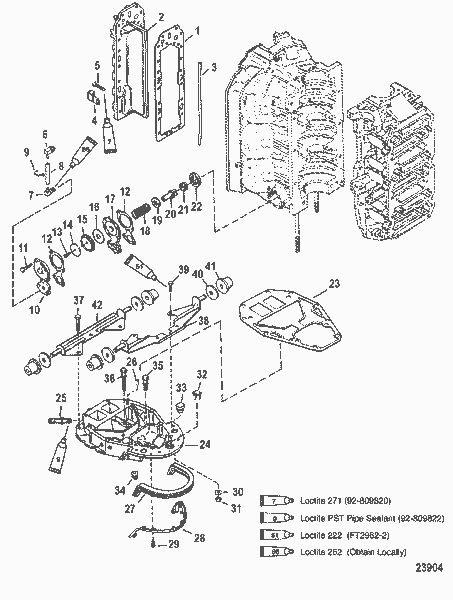 Order MERCURY 89772 2 Fitting, Straight