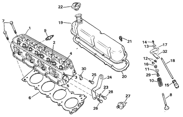 EVINRUDE-JOHNSON 3853813 Clamp, Heater