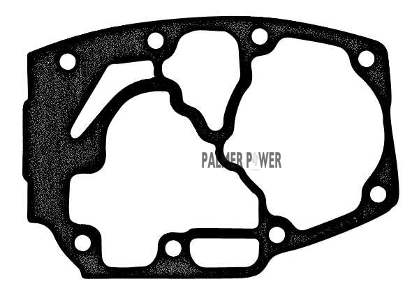 Order MERCURY 47257 Gasket, Powerhead To Exhaust Extension Plate