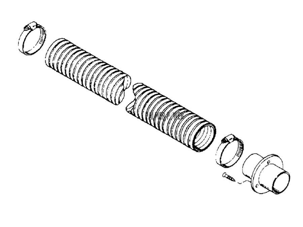 Order MERCURY 825191A03 Hose Kit, Rigging