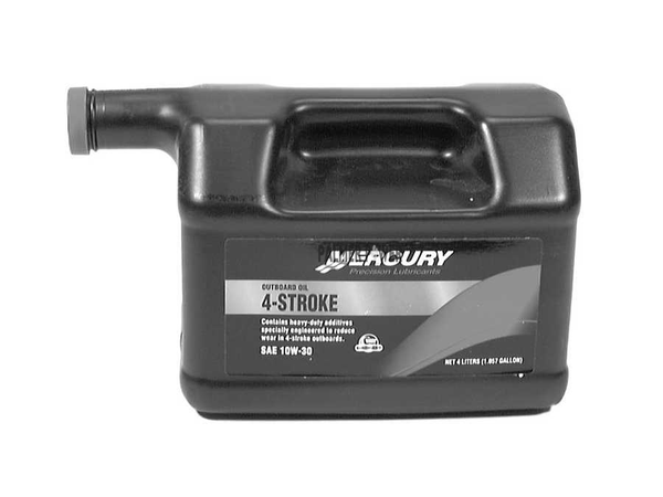 Order MERCURY 8M0078626 Oil, 10W30 Ob 4-Stroke (4 Liter)
