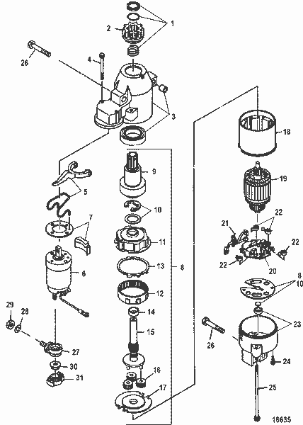 Order MERCURY 881371T 1 Relay, Starter