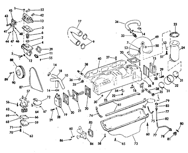 EVINRUDE-JOHNSON 311068 GASKET MANFLD-HD C=5