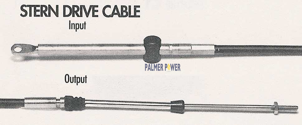 EVINRUDE-JOHNSON 176120  Cable Ay-M10-Sd C=5