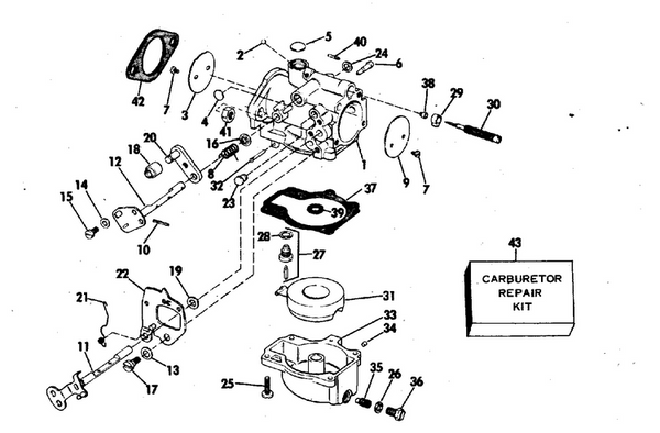 EVINRUDE-JOHNSON 314166 BRG NDLE VLV C=4