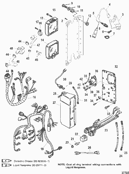 Order MERCURY 830046T05 Ecu, Engine Control Unit