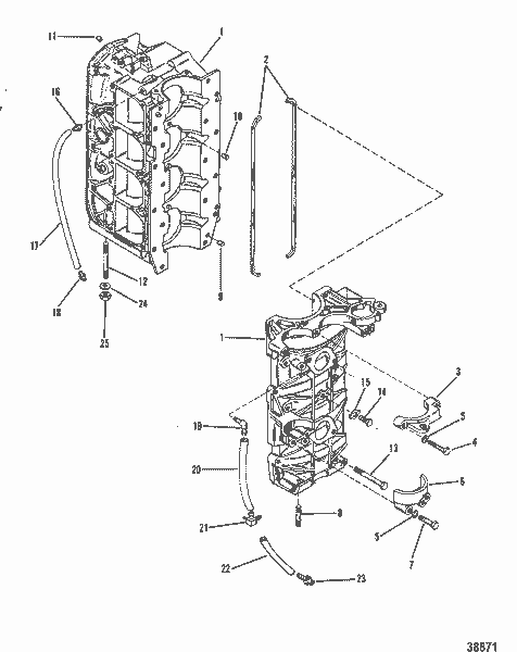 Order MERCURY 20359 Screw, (.375-16 X 1.00)