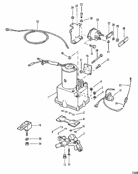 Order MERCURY 48171 O-Ring, (.364. X .070), Manifold Plate