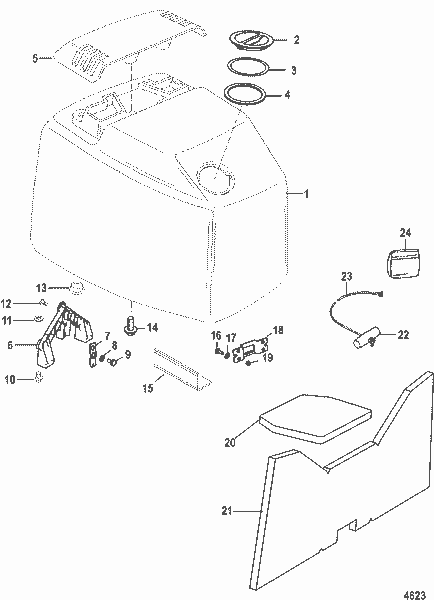 Order MERCURY 823865 Cap Plug