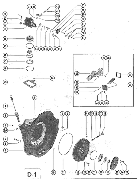 Order MERCURY _ 45728 _ Washer, Sealing - Pump Screw