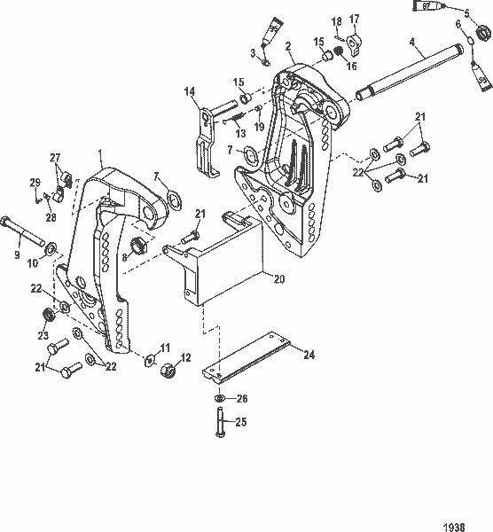 Order MERCURY 856982 Washer, (.500 X .810 X .090) Stainless Steel