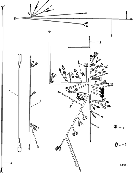 Order MERCURY _ 895008T04 _ Harness Assembly, Engine
