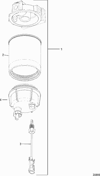 Order MERCURY 898289T75 Harness, Fuel Tank (120 Inches)