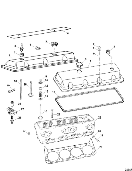 Order MERCURY _ 845617A2 _ Spring/Retainer Kit