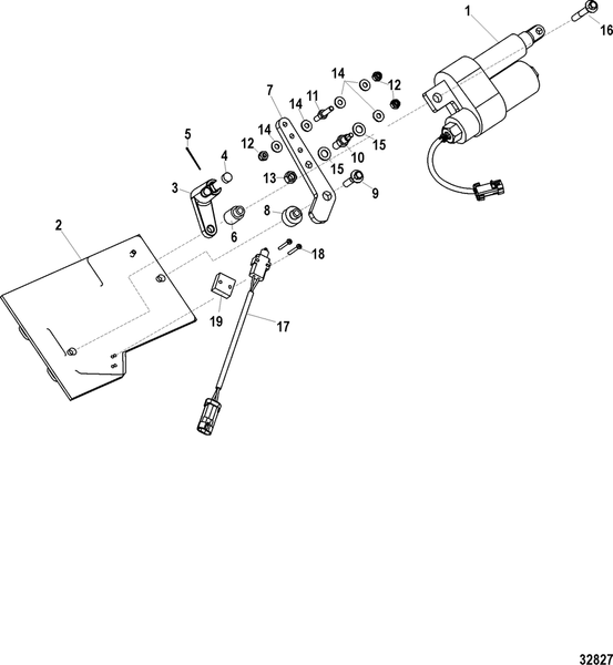 Order MERCURY _ 865076 _ Screw, (6-32 X 1.25)