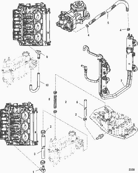 Order MERCURY 841017A52 Powerhead Assembly