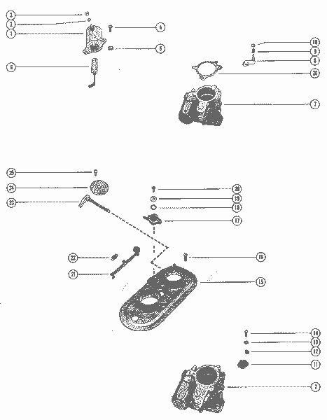 Order MERCURY 20597 Screw, Choke Lever To Choke Housing (3/8")
