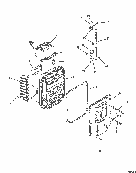Order MERCURY 87736 1 Gasket