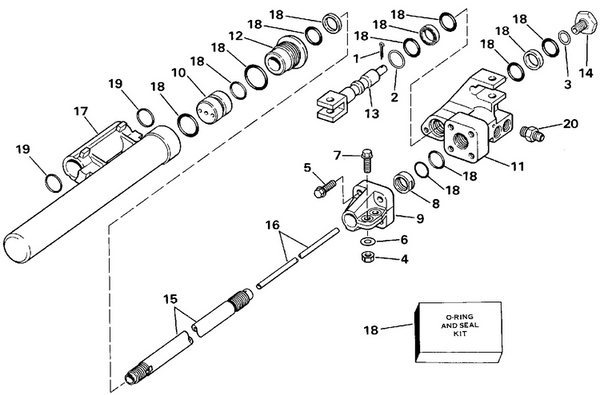 EVINRUDE-JOHNSON 328743 WASHER C=4