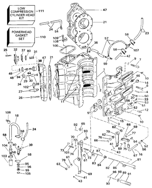 EVINRUDE-JOHNSON 435957 DIAPHRAGM&CUP AY C=2