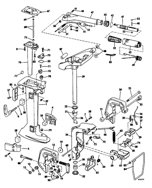 EVINRUDE-JOHNSON 321738 WASHER C=4