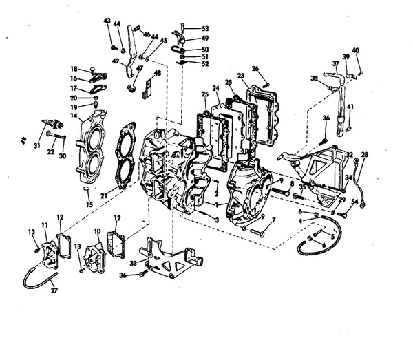 EVINRUDE-JOHNSON 308506 HOSE OIL RETURN C=6