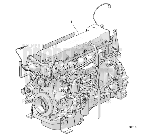 Order VOLVO PENTA 3801963 Engine, Reman