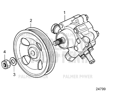 Order VOLVO PENTA 3889615 Washer