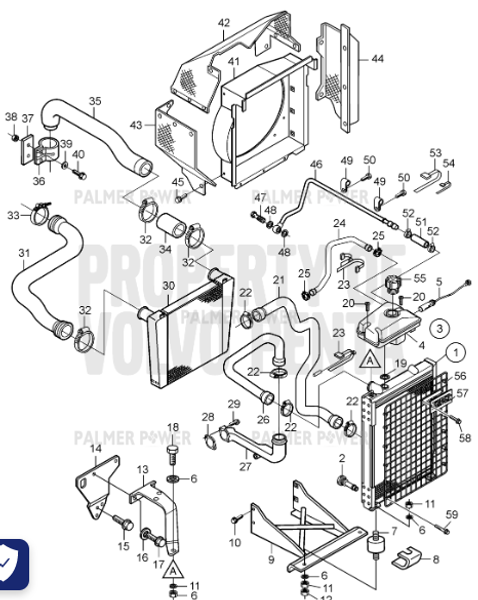 Order VOLVO PENTA 20551749 Washer