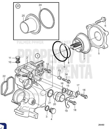 Order VOLVO PENTA 20557875 Cover