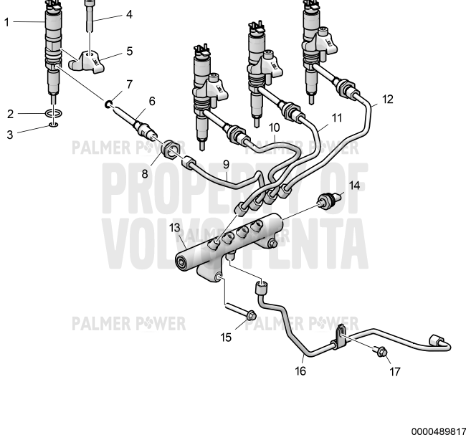 Order VOLVO PENTA 21888175 Fuel Pipe