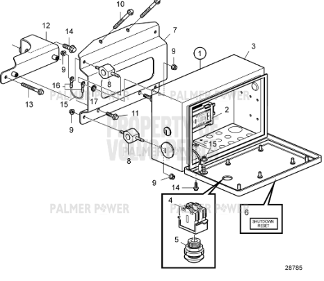Order VOLVO PENTA 22557693 Bracket