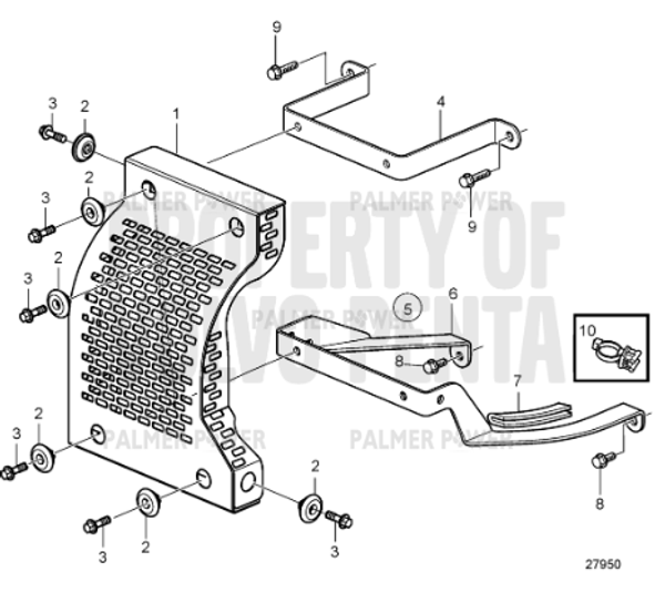 Order VOLVO PENTA 22575122 Bracket