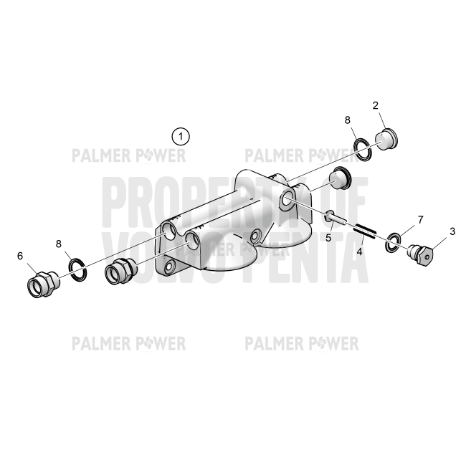Order VOLVO PENTA 23430642 Oil Filter Housing