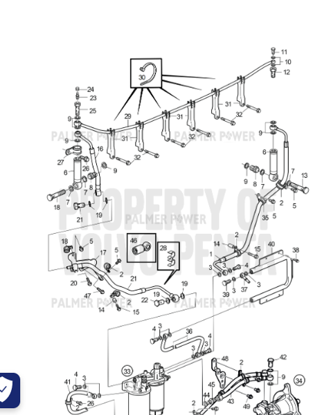 Order VOLVO PENTA 23986080 Fuel Hose