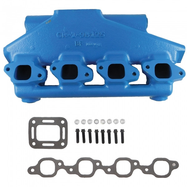 Order BARR _ CR-1-98125 _ Crusader Center Rise Big Block Exhaust Manifold 7.4L & 8.2L  CR-1-98125