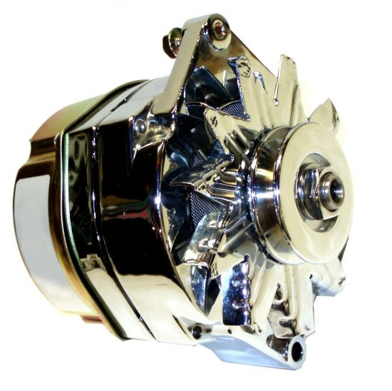 STERNDRIVE 20051-CHR Mercruiser Omc Volvo Penta 1-Wire Alternator 12V 78-Amp Chrome
