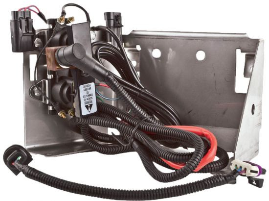 STERNDRIVE SSFMB520-ASSY Stainless Steel Floor Mount Bracket Late Model W/Solenoids & Harness