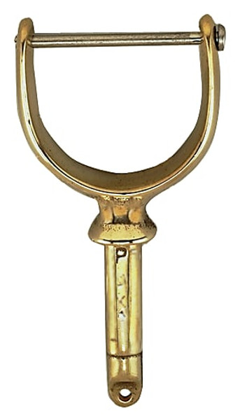 Order PERKO 0830DP0PLB 2" North River Horn Rowlocks - Bronze, 1/2" Shank (Pr)