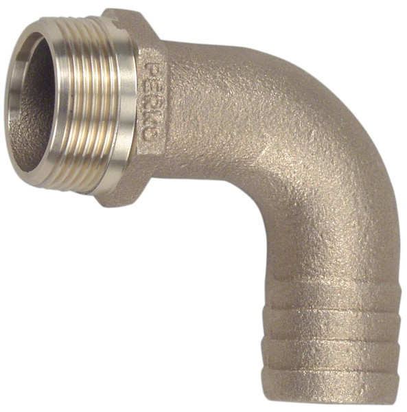 Order PERKO 0063010PLB 90 Degree Pipe to Hose Adapter