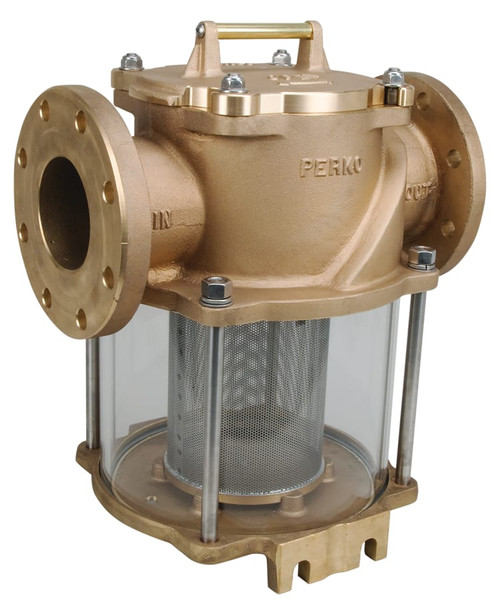 Order PERKO 0693012PLB Intake Water Strainer - 4" Flanged Ports