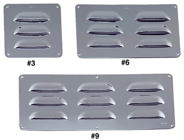 Order PERKO 0335009DP Louvered Ventilator - 0335