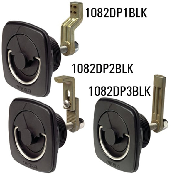 Order PERKO 1082DP3WHT Flush Cam Latch - Straight or Offset Cam Bar