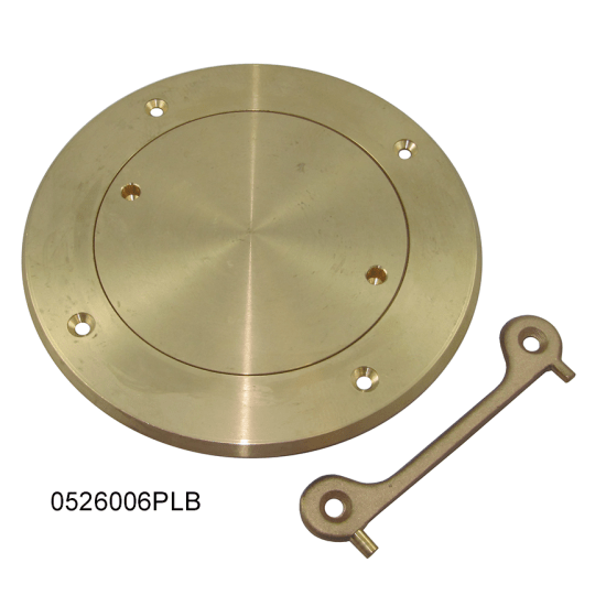 Order PERKO 0526004PLB Bronze Screw-Out Regular Deck Plate