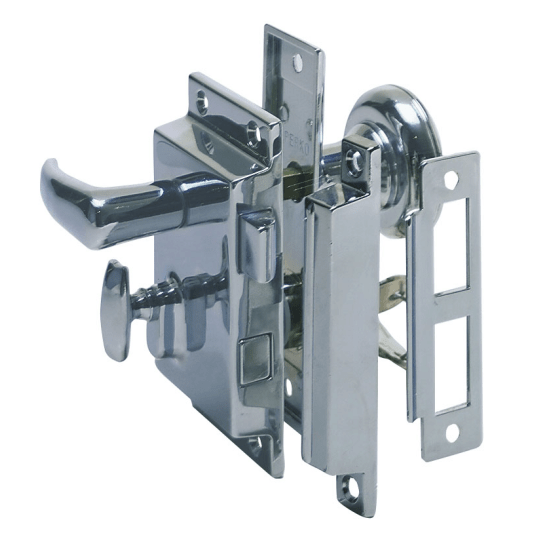 Order PERKO 0918DP0CHR RIM LOCK SET REG BEVEL/ BOX STRIKE